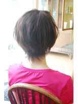 ベル(BELL)&nbsp;襟足シャギーなショート♪【BELL桜新町/用賀】