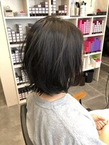 キャラ シャローネ 池袋(Chara Chalone)&nbsp;くせ毛を生かしたゆるふわボブ【Charachalone池袋/池袋東口】