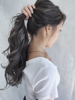 ムウ 難波(MOU)&nbsp;ハッシュカットフルバング似合わせカットレッドブラウン20代30代