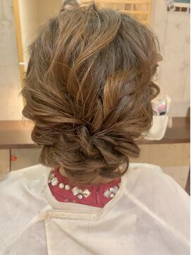 ミルクティー(Milk TEA) 結婚式☆ゆるふわアップ