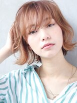 オースティン 錦糸町(AUSTIN)&nbsp;AUSTIN☆外ハネボブアッシュブラウンネオウルフツイストパーマ