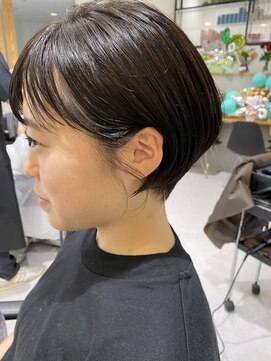 ヘアサロン ムク(HAIR SALON.MuKu) 耳かけショートボブ