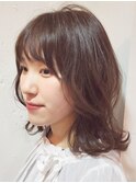 【ルチュラ松島】韓国風ベルモリヘア♪くびれ小顔ミディアム