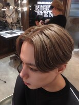 エイト メン 渋谷店(EIGHT MEN)&nbsp;ミルクティーベージュセンターパート