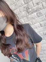 リアイス(Re:ICE) ミニウルフ/くすみブルー/流れるレイヤー/インナーハイライト