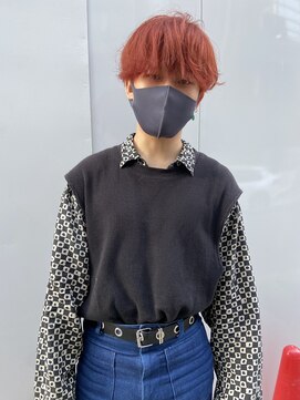 ヌープヘアーアイス(NUUP.hair ici) orange blown