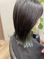 トエ(toe)&nbsp;インナーカラー(薬院、薬院大通り、薬院美容室)