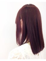 エヌプラス(N+)&nbsp;黒髪グラデヘアーオリーブグレー小顔に見せるヘアココアベージュ
