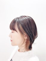 モリオフロムロンドン 松戸店(Morio from London)&nbsp;【松戸 藤原】マッシュウルフ　インナーカラー