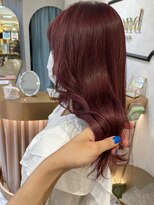 ロンドプランタン 恵比寿(Lond Printemps)&nbsp;＊石垣　レッドバイオレット/ブリーチあり