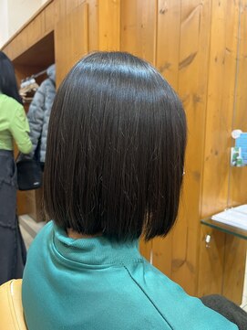 ヘアーアンドメイク エクリ 不動前店(Hair&Make equri) 【不動前美容室】顎下3センチボブ・収まりボブ