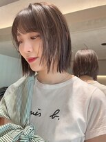 ロンド 銀座(Lond)&nbsp;【Noa】ベージュカラー×切りっぱなし