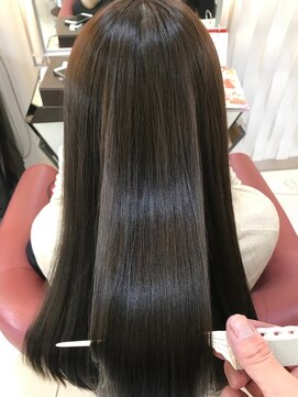 クオリス 上福岡店(QUALIS) 30代40代50代髪質改善美髪艶髪水素ケアカラーロングストレート