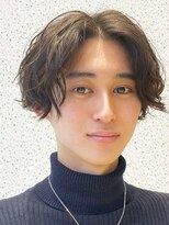 アース コアフュールボーテ 北小金店(EARTH coiffure beaute) ナチュラルセンターパート×ツーブロック