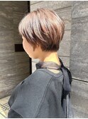 丸みショート/ショートボブ/ひし形ショート［東銀座/銀座］