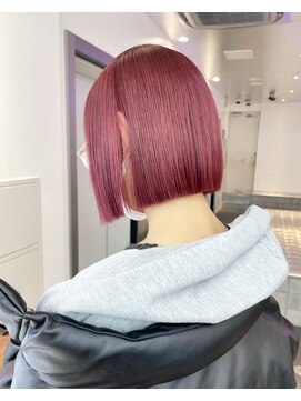 ゲーム 原宿店(GAME) ダブルカラーブロンドベージュカラーケアブリーチハイトーン韓国