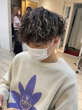 テトラ バイ ネオリーブ 横浜西口店(tetra by neolive) 横浜★ツイストスパイラルマッシュハイライト波巻き