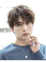 オーシャントーキョー 渋谷神南(OCEAN TOKYO)&nbsp;波巻きパーマメンズツイストスパイラルパーマツーブロック