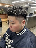 SEIYA指名 極道パーマ ホワイトメッシュ
