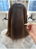 髪質改善サラサラプレミアムストレート大人ガーリー韓国ボブ横浜