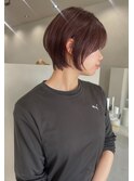 丸みショートボブ
