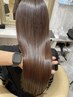 カット＋超高濃度水素ケアカラー＋髪質改善TR