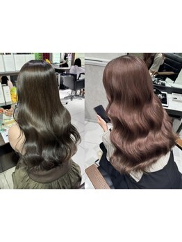 自社開発の【髪質改善プラチナトリートメント】で業界注目の髪質改善を！今まで体験したことのない艶髪へ◎