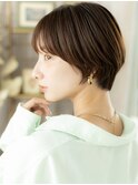 小顔ショートカットレイヤーヘルシースタイルa大宮20代30代40代
