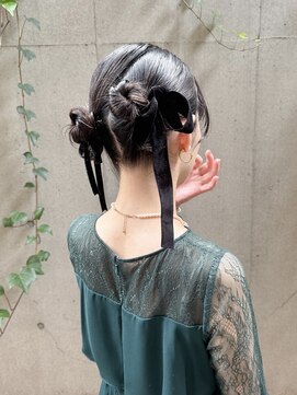 ジェノ(JENO by apish) ツインアレンジ/参列ヘア/ヘアアレンジ