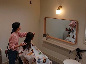 メイデン(maiden)の写真/【マンツーマン施術】一人のスタイリストが仕上げまで担当！髪のお悩みやなりたいカタチを相談しやすい♪