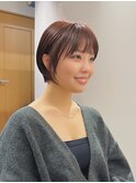 ショートボブ