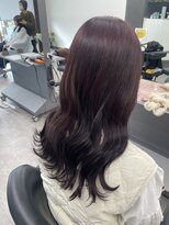 ガルボヘアー 桟橋店(garbo hair)&nbsp;ボルドーツヤカラーオイルカラー高知美容院