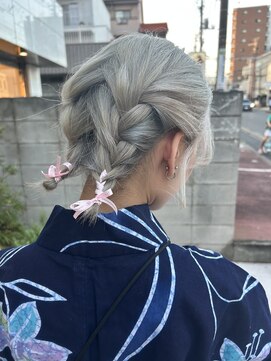 ラック 津田沼(LUCK) ヘアアレンジダブルカラーインナーカラーケアブリーチ
