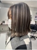 縮毛矯正髪質改善ハイライトレイヤーカット枚方美容室エクステ