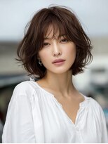 アルトリスト(Altruist Aging×HAIR&SPA)&nbsp;★ダークアッシュ大人ガーリーボブ着物似合わせカット/髪質改善