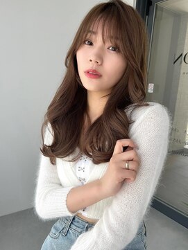 ソヨン 静岡店(SOYON) 韓国風 セミロング シースルーバング