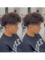 ブライト(BRIGHT)&nbsp;ショートマッシュツイストパーマ