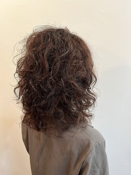 ピュアソウル(Pure Soul) くせ毛を活かすミディアムレイヤー　NYドライカット