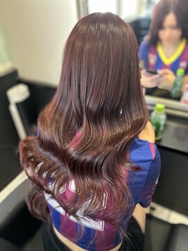 グランディールヘアデザイン(grandir hairdesign) レッドブラウン！-Yurika-