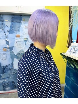 トーク 武庫之荘(TAL'KE) TAL’KE/武庫之荘/ブリーチ/ペールラベンダー/韓国ヘア/ボブ_506