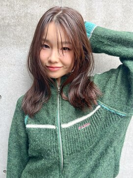 ノースイースト 阿佐ヶ谷店(north east) ミディアムレイヤー/シースルーバング