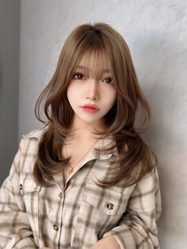 【kumu】 ロングレイヤー/顔周りカット/栄/名古屋