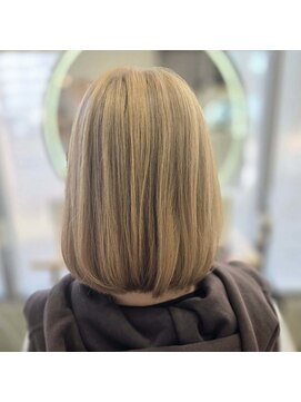 イリエヘア 川口(irier hair) ファイバープレックス1回ミルクティーベージュ【薬師神】