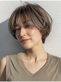 白髪ぼかし/白髪染め/脱白髪染め/脱白髪染めハイライト/本八幡