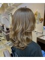 ネオヘアー 天満橋(Neo hair) ロングレイヤーカットにハイトーンカラー相性抜群です♪