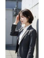 コートフィールエー(CO_T feel.a) 360度美シルエット♪小顔魅せ骨格補正ボブ