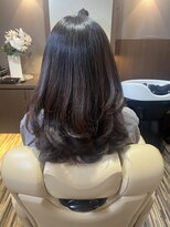 エルアスク&nbsp;大人可愛いヘルシーセミけロングスタイル30代40代50代60代