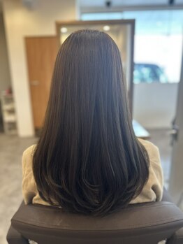 nagi hair 【髪質改善/デザインカラー/合志】【ナギヘアー】の写真/【ナイト営業有／21時迄営業】丁寧だけど施術時間も短いから、忙しい方も無理なく気軽に通えます♪