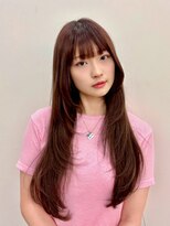 ヒュー 広島(HEW)&nbsp;フェイスレイヤーロングヘア