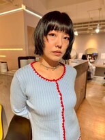 シーン バイ ラッド(SCENE by RAD)&nbsp;大人可愛い顔まわりレイヤーショートボブスタイル小顔盛り艶感